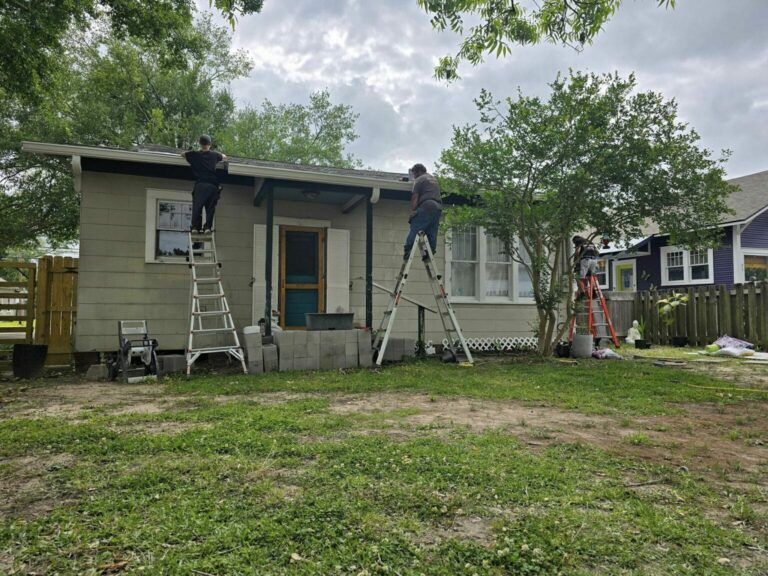 rain gutter repair Jennings LA